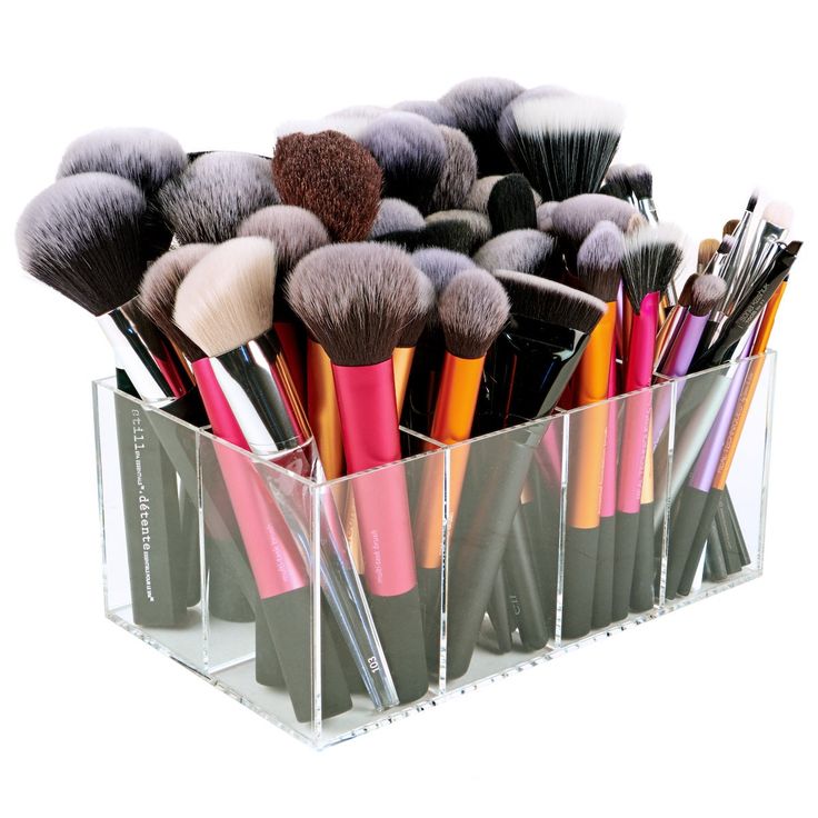 What are the different types of makeup brush organizers that you should know?